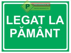 Indicator verde legat la pamant